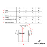 CAMISETA LIVE MANGA CURTA UNISSEX PRETORIAN